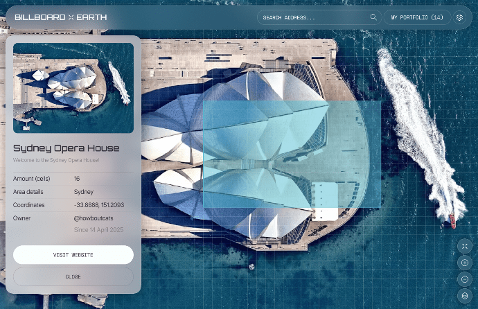 Sydney Opera House Digital Land